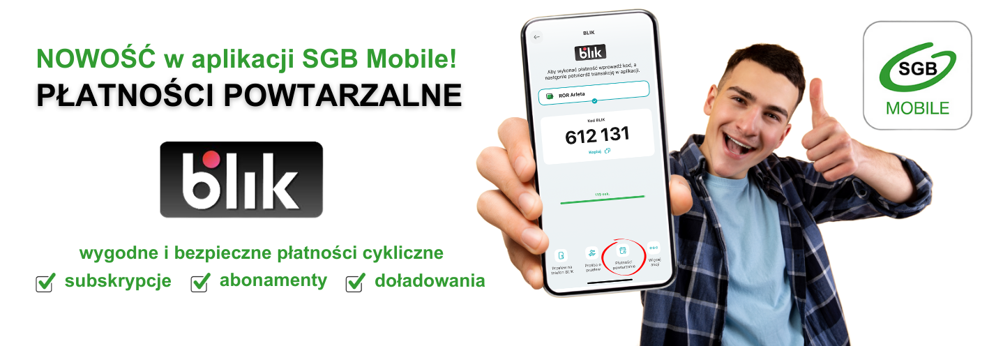 powtarzalny BLIK SGB MOBILE ESBANK